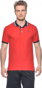 Dunlop Herren Poloshirt Fancy - rot