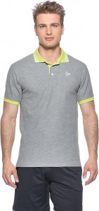 Dunlop Herren Poloshirt Fancy - grau